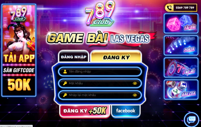789 club - game bài las vegas